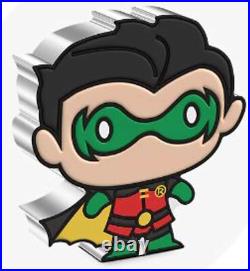 2023 Niue S$2 Chibi DC Comics Series Robin FR NGC PF70 Ultra Cameo Box & COA OGP 2023 Niue S$2 Chibi DC Comics Series Robin FR NGC PF70 Ultra Cameo Box & COA OGP