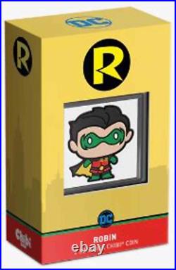 2023 Niue S$2 Chibi DC Comics Series Robin FR NGC PF70 Ultra Cameo Box & COA OGP 2023 Niue S$2 Chibi DC Comics Series Robin FR NGC PF70 Ultra Cameo Box & COA OGP