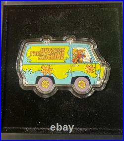 2023 Niue Scooby Doo The Mystery Machine 1oz Silver Colorized Proof Coin 2023 Niue Scooby Doo The Mystery Machine 1oz Silver Colorized Proof Coin