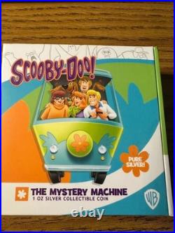 2023 Niue Scooby Doo The Mystery Machine 1oz Silver Colorized Proof Coin