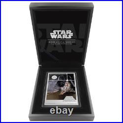 2023 Niue Star Wars A New Hope 5oz Silver Colorized Proof Poster Coin Minted 200