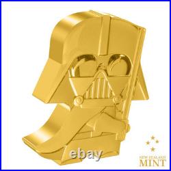 2023 Niue Star Wars Darth Vader 1oz Silver Gilded Proof Chibi Coin 2023 Niue Star Wars Darth Vader 1oz Silver Gilded Proof Chibi Coin