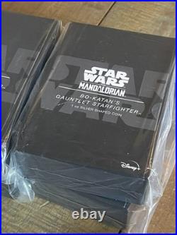 2023 Niue Star Wars Mandalorian Bo-Katan's Gauntlet Starfighter 1 oz Silver Coin