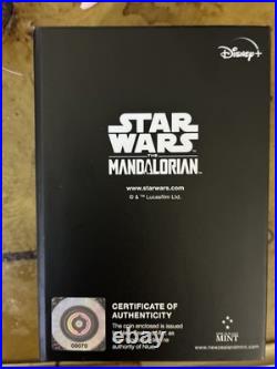 2023 Niue Star Wars Mandalorian Bo-Katan's Gauntlet Starfighter 1 oz Silver Coin
