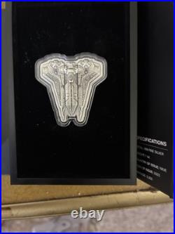 2023 Niue Star Wars Mandalorian Bo-Katan's Gauntlet Starfighter 1 oz Silver Coin