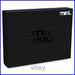 2023 Niue Star Wars Mint Trading Coins 2 x 1 oz Silver Coins Box SEALED