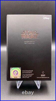 2023 Niue Star Wars Return of the Jedi 40th Anniv Poster 1 oz Silver Coin Bar