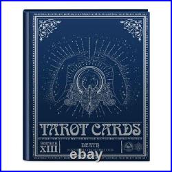 2023 Niue Tarot Card DEATH Colorized 1 oz. 999 Silver Coin Bar #13 in Series