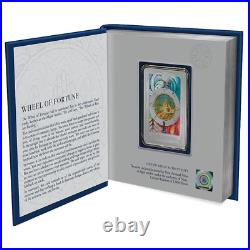 2023 Niue Tarot Card Wheel of Fortune 1 oz. 999 Silver Proof Coin #10 in Series