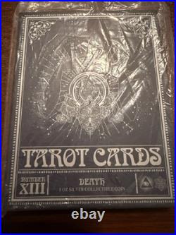 2023 Niue Tarot Card XIII Death 1 Oz Silver Proof Coin In OGP 2,000 Mintage