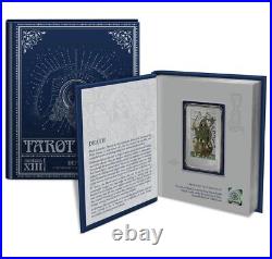 2023 Niue Tarot Cards DEATH XIII 1 oz Silver Colorized Proof Coin Mintage 2000