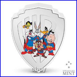 2023 Niue Warner Bros. Looney Tunes Mashups Superman 2oz Silver Proof Coin