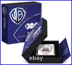 2023 Niue Warner Bros. Looney Tunes Mashups Superman 2oz Silver Proof Coin