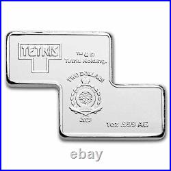 2023 TetrisT Niue 1 oz Silver $2 7-Coin Tetrimino Shapes Set SKU#243796