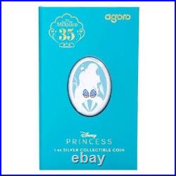 2024 1 oz Proof Colorized Niue Silver The Little Mermaid 35th Anniversary Coin 2024 1 oz Proof Colorized Niue Silver The Little Mermaid 35th Anniversary Coin