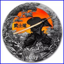 2024 2oz Niue The Warrior's Path Series Bushido. 999 Silver Coin 2024 2oz Niue The Warrior's Path Series Bushido. 999 Silver Coin