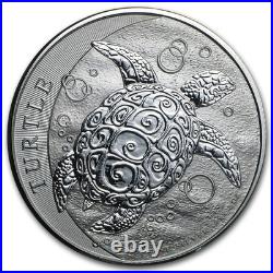 2024 $5 Niue 2 oz Silver Hawksbill Turtle BU