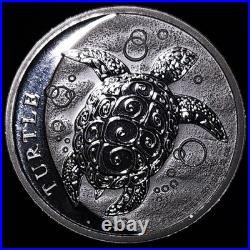 2024 $5 Niue 2 oz Silver Hawksbill Turtle BU