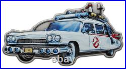 2024 $5 Niue Ghostbusters Ecto Shaped 2 oz Silver Coin in Ghost Trap Box OGP