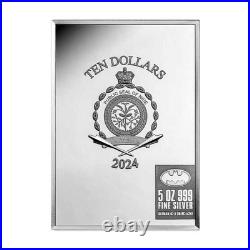 2024 Batman 85th Anniversary #615 5 oz Silver Coin By Agoro Mintage of 200 2024 Batman 85th Anniversary #615 5 oz Silver Coin By Agoro Mintage of 200