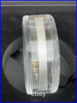 2024 CIT Wild West. 999 3oz Silver Coin in Original Packaging and Display