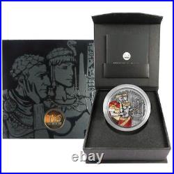 2024 Caesar & Cleopatra 2-oz High Relief Silver Antiqued By T&S Coin 2024 Caesar & Cleopatra 2-oz High Relief Silver Antiqued By T&S Coin