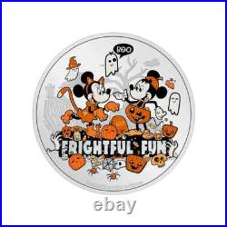 2024 Disney Halloween 2 oz Silver Coin By Agoro Mintage of 1000 2024 Disney Halloween 2 oz Silver Coin By Agoro Mintage of 1000