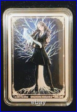 2024 -HERMIONE GRANGER HARRY POTTER Patronus 1oz Silver Coin 2000 mintage
