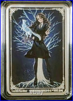 2024 -HERMIONE GRANGER HARRY POTTER Patronus 1oz Silver Coin 2000 mintage