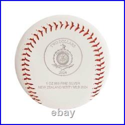 2024 MLB Logo 1 oz Silver Coin By Agoro Mintage of 2024 2024 MLB Logo 1 oz Silver Coin By Agoro Mintage of 2024