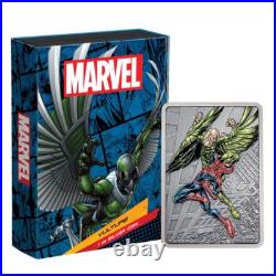 2024 Marvel Spiderman Villians Vulture 1 oz Silver Coin By Agoro Mintage of 2000 2024 Marvel Spiderman Villians Vulture 1 oz Silver Coin By Agoro Mintage of 2000