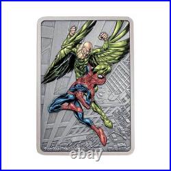 2024 Marvel Spiderman Villians Vulture 1 oz Silver Coin By Agoro Mintage of 2000 2024 Marvel Spiderman Villians Vulture 1 oz Silver Coin By Agoro Mintage of 2000