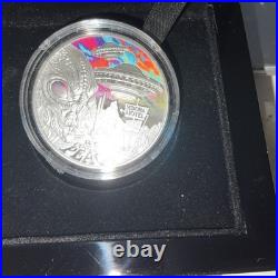 2024 NIUE 1oz 99.9% Silver No. 335, Mintage 999. Digital Color Ancient Encounters