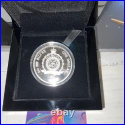2024 NIUE 1oz 99.9% Silver No. 335, Mintage 999. Digital Color Ancient Encounters