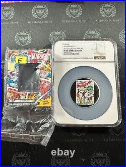 2024 NIue Comix Amazing Spiderman #1 NGC PF70 UC 1 oz Colored Proof Silver