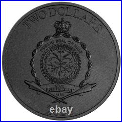 2024 Niue 1 oz Proof Silver Colored Wayang Puppet Theatre Selective Gilding