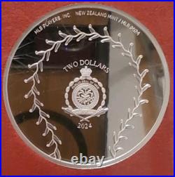 2024 Niue 1 oz Proof Silver MLB Trading Coin Kyle Tucker Ruby Mintage #96 of 100 2024 Niue 1 oz Proof Silver MLB Trading Coin Kyle Tucker Ruby Mintage #96 of 100