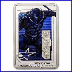 2024 Niue 1 oz Silver $2 G. I. Joe Snake Eyes 2024 Niue 1 oz Silver $2 G. I. Joe Snake Eyes
