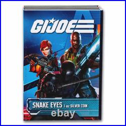 2024 Niue 1 oz Silver $2 G. I. Joe Snake Eyes 2024 Niue 1 oz Silver $2 G. I. Joe Snake Eyes