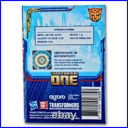 2024 Niue 1 oz Silver $2 Transformers One Movie 2024 Niue 1 oz Silver $2 Transformers One Movie