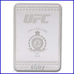 2024 Niue 1 oz Silver $2 UFC 300 Memorable Moment 2024 Niue 1 oz Silver $2 UFC 300 Memorable Moment