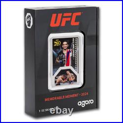 2024 Niue 1 oz Silver $2 UFC 300 Memorable Moment 2024 Niue 1 oz Silver $2 UFC 300 Memorable Moment