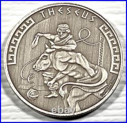 2024 Niue 1 oz Silver Antique Heroes of Greek Mythology Theseus 216/500 Box&COA 2024 Niue 1 oz Silver Antique Heroes of Greek Mythology Theseus 216/500 Box&COA