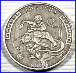 2024 Niue 1 oz Silver Antique Heroes of Greek Mythology Theseus 216/500 Box&COA 2024 Niue 1 oz Silver Antique Heroes of Greek Mythology Theseus 216/500 Box&COA