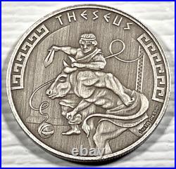 2024 Niue 1 oz Silver Antique Heroes of Greek Mythology Theseus 216/500 Box&COA 2024 Niue 1 oz Silver Antique Heroes of Greek Mythology Theseus 216/500 Box&COA