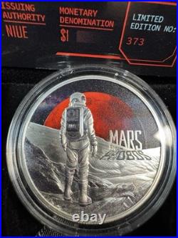 2024 Niue 1 oz Silver Proof Mars From Phobos 2024 Niue 1 oz Silver Proof Mars From Phobos