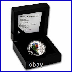 2024 Niue 1 oz Silver Proof Rainbow Lorikeet