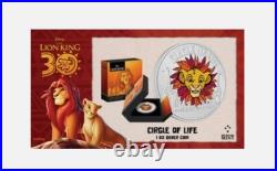 2024 Niue $2 DISNEY Lion King Circle of Life 30th Anniv NGC PF70 Pop 7