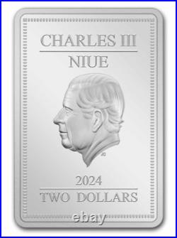 2024 Niue $2 Transformers 40th Anniv 1 Oz Poster Ngc Pf70 Uc Fr Silver Coin