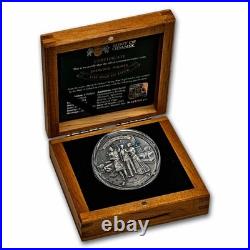 2024 Niue 2 oz Silver Antique Sherlock Holmes The Sign of Four
